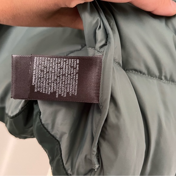 **sold elsewhere** NWT northface winter insulated jacket, green, size large - Picture 11 of 12